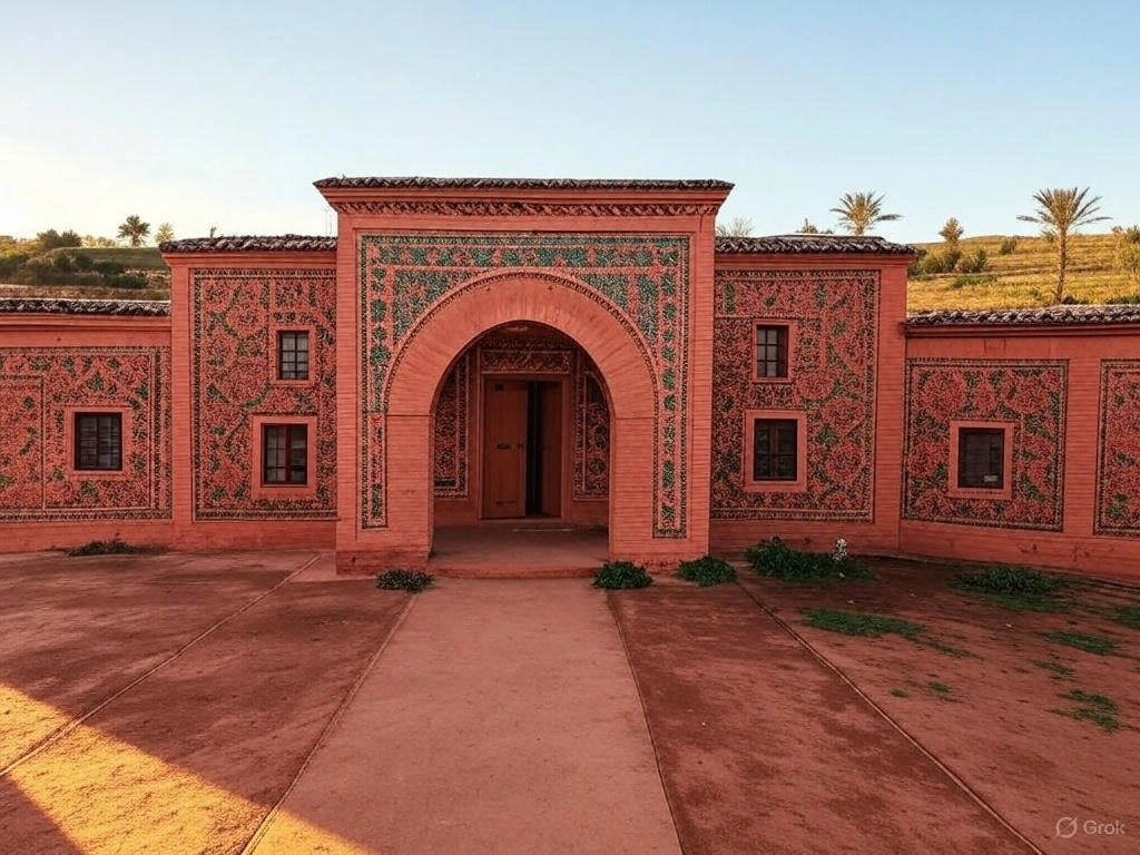 construction d'une maison marocaine