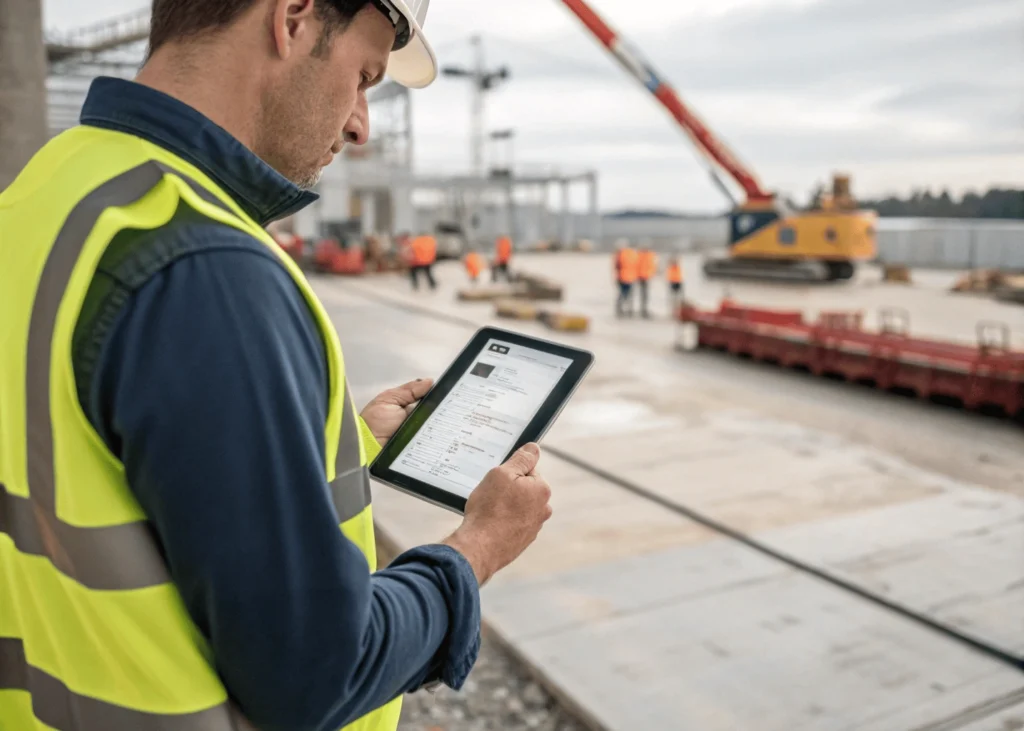 Signature PV conformité chantier industriel