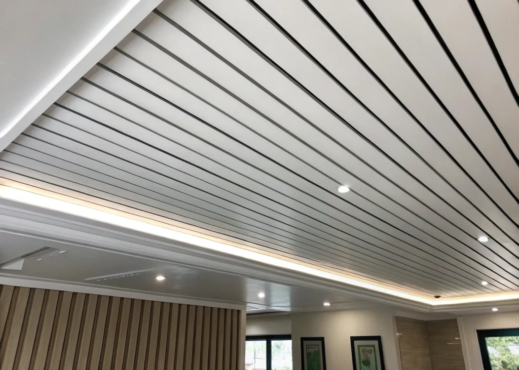 Entretien d’un faux plafond PVC