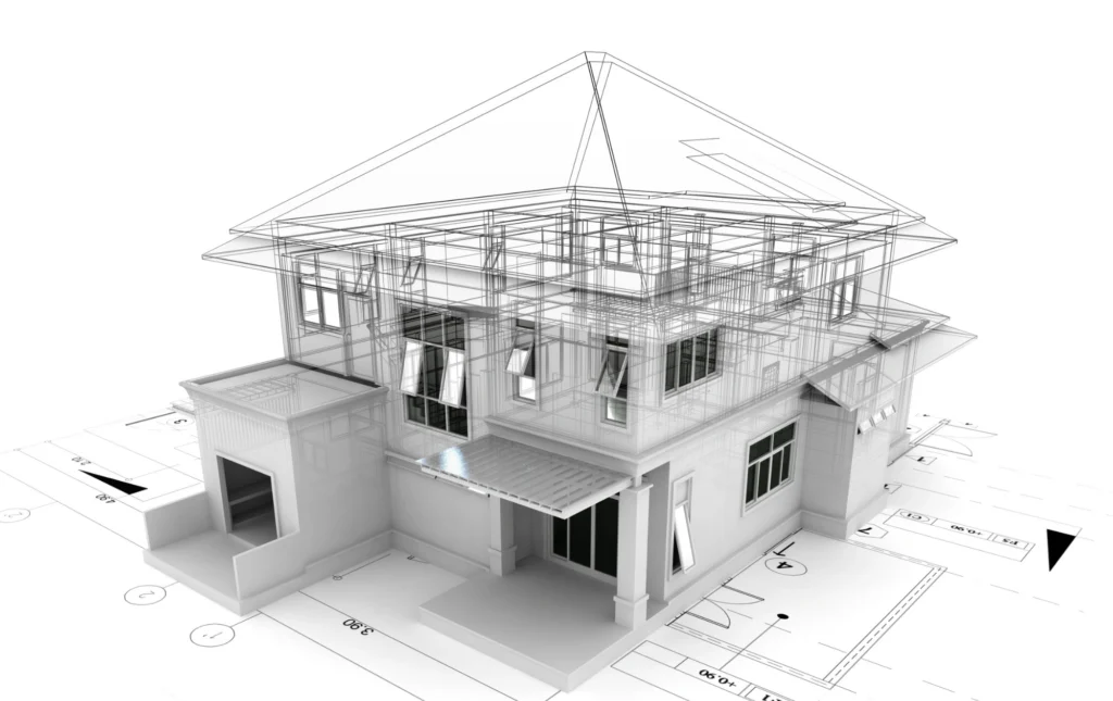 Élaboration du budget de construction avec liste de priorités et calculs.